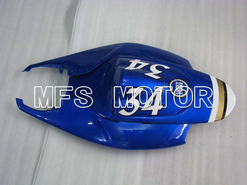 Suzuki GSXR600 GSXR750 2006-2007 Injection ABS Fairing - Lucky Strike - Black White - MFS2351 - Fairings Kit