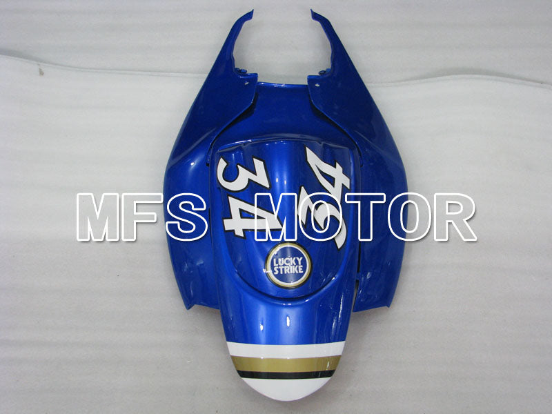 Suzuki GSXR600 GSXR750 2006-2007 Injection ABS Fairing - Lucky Strike - Black White - MFS2351 - Fairings Kit
