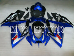 Suzuki GSXR600 GSXR750 2006-2007 Injection ABS Fairing - Factory Style - Blue Black - MFS2359 - Fairings Kit