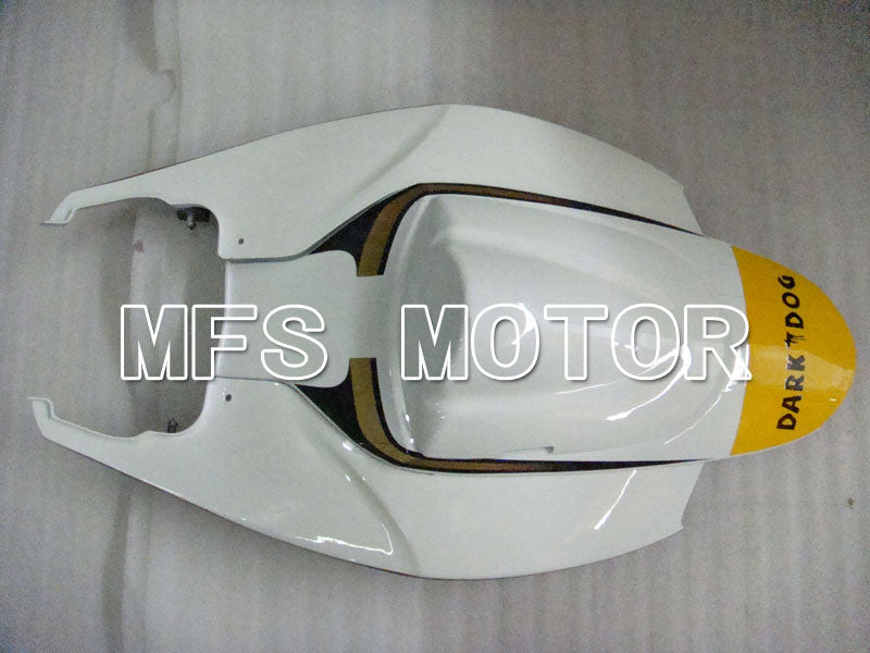 Suzuki GSXR600 GSXR750 2006-2007 Injection ABS Fairing - VIRU - Black White - MFS2370 - Fairings Kit