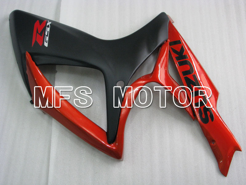 Suzuki GSXR600 GSXR750 2006-2007 Injection ABS Fairing - Factory Style - Black Red wine color - MFS2383 - Fairings Kit