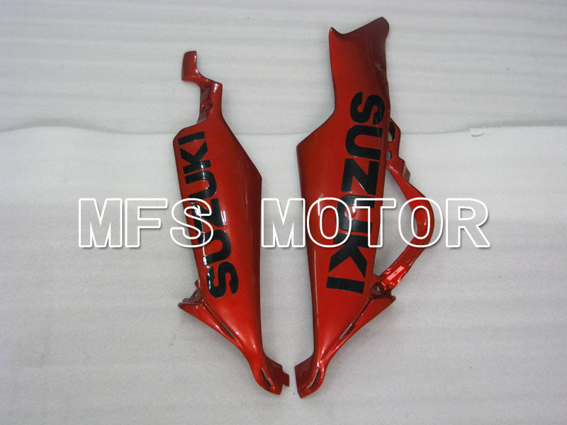 Suzuki GSXR600 GSXR750 2006-2007 Injection ABS Fairing - Factory Style - Black Red wine color - MFS2383 - Fairings Kit