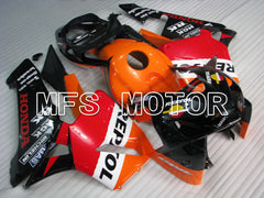 Honda CBR600RR 2005-2006 Injection ABS Fairing - Repsol - Orange Red Black - MFS2388 - Fairings Kit