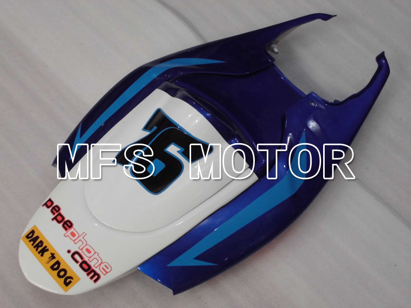 Suzuki GSXR600 GSXR750 2006-2007 Injection ABS Fairing - MOTUL - Blue White - MFS2391 - Fairings Kit