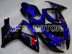 Suzuki GSXR600 GSXR750 2006-2007 Injection ABS Fairing - Factory - Blue Black - MFS2395 - Fairings Kit