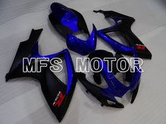 Suzuki GSXR600 GSXR750 2006-2007 Injection ABS Fairing - Factory Style - Blue Black - MFS2396 - Fairings Kit