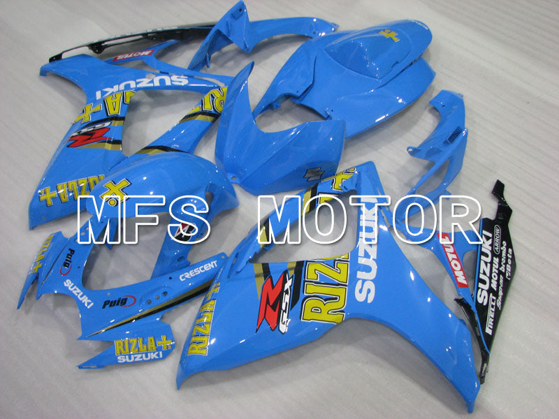 Suzuki GSXR600 GSXR750 2006-2007 Injection ABS Fairing - Rizla+ - Blue - MFS2405 - Fairings Kit