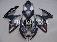 Suzuki GSXR600 GSXR750 2006-2007 Injection ABS Fairing - Factory Style - Gray - MFS2407 - Fairings Kit