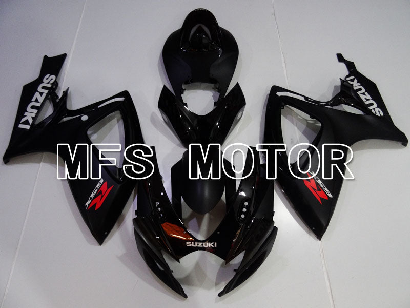 Suzuki GSXR600 GSXR750 2006-2007 Injection ABS Fairing - Factory Style - Black Matte - MFS2410 - Fairings Kit