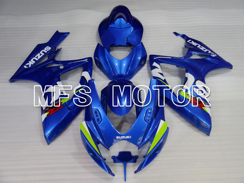 Suzuki GSXR600 GSXR750 2006-2007 Injection ABS Fairing - Factory Style - Blue - MFS2411 - Fairings Kit