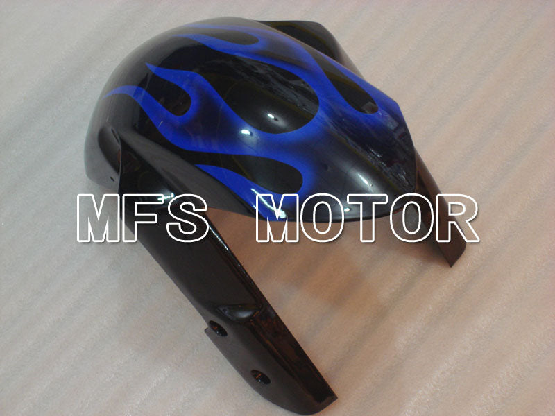 Suzuki GSXR600 GSXR750 2008-2010 Injection ABS Fairing - Flame - Blue - MFS2422 - Fairings Kit