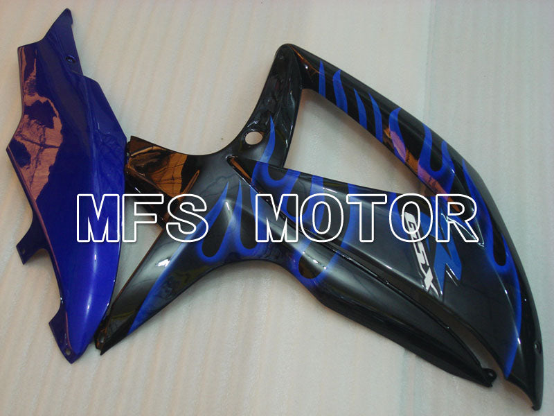 Suzuki GSXR600 GSXR750 2008-2010 Injection ABS Fairing - Flame - Blue - MFS2422 - Fairings Kit