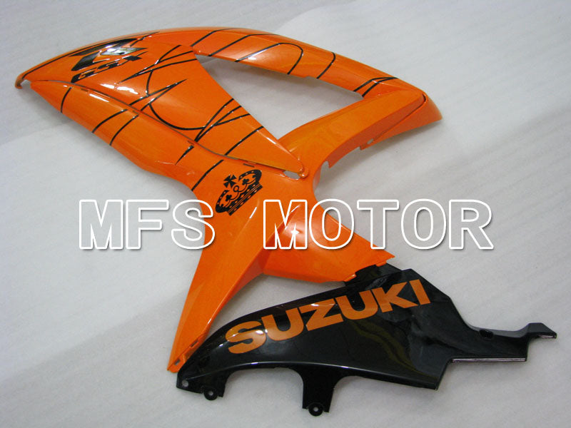 Suzuki GSXR600 GSXR750 2008-2010 Injection ABS Fairing - Corona - Black Orange - MFS2431 - Fairings Kit