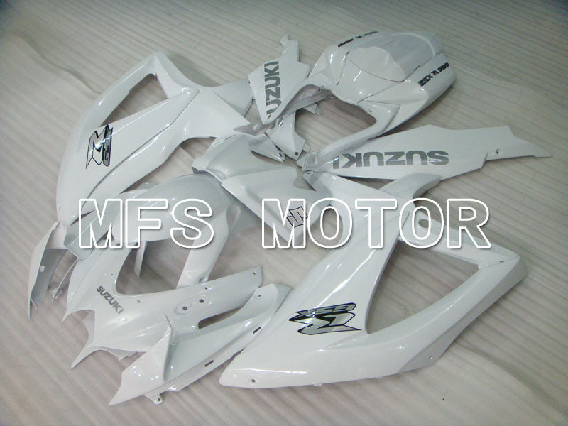 Suzuki GSXR600 GSXR750 2008-2010 Injection ABS Fairing - Factory Style - White - MFS2432 - Fairings Kit