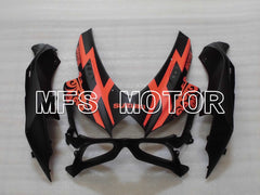 Suzuki GSXR600 GSXR750 2008-2010 Injection ABS Fairing - Corona - Black Orange - MFS2451 - Fairings Kit