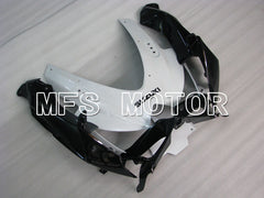 Suzuki GSXR600 GSXR750 2008-2010 Injection ABS Fairing - Factory Style - Black White - MFS2463 - Fairings Kit