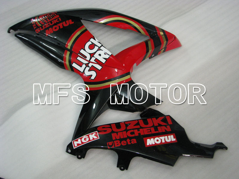 Suzuki GSXR600 GSXR750 2008-2010 Injection ABS Fairing - Lucky Strike - Red Black - MFS2470 - Fairings Kit