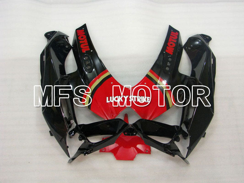 Suzuki GSXR600 GSXR750 2008-2010 Injection ABS Fairing - Lucky Strike - Red Black - MFS2470 - Fairings Kit