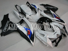 Suzuki GSXR600 GSXR750 2008-2010 Injection ABS Fairing - Factory Style - Black White - MFS2477 - Fairings Kit