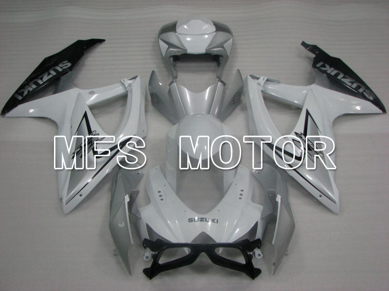Suzuki GSXR600 GSXR750 2008-2010 Injection ABS Fairing - Factory Style - White - MFS2478 - Fairings Kit