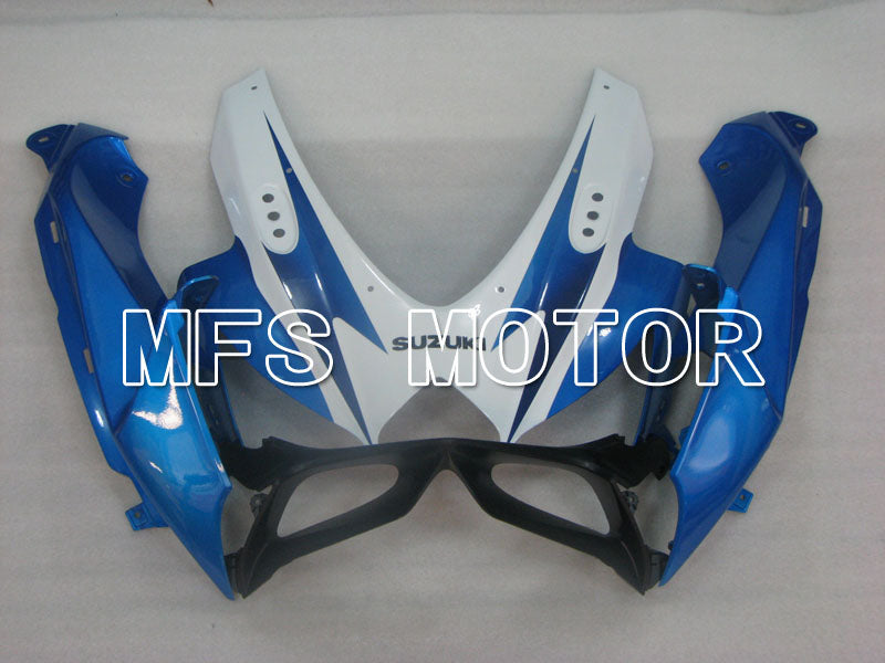 Suzuki GSXR600 GSXR750 2008-2010 Injection ABS Fairing - Factory Style - Blue White - MFS2481 - Fairings Kit
