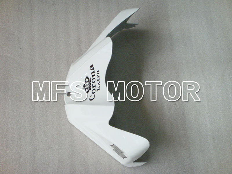Suzuki GSXR600 GSXR750 2008-2010 Injection ABS Fairing - Corona - Black White - MFS2486 - Fairings Kit