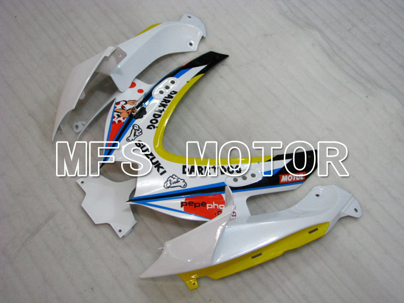 Suzuki GSXR600 GSXR750 2008-2010 Injection ABS Fairing - MOTUL - Blue White - MFS2487 - Fairings Kit