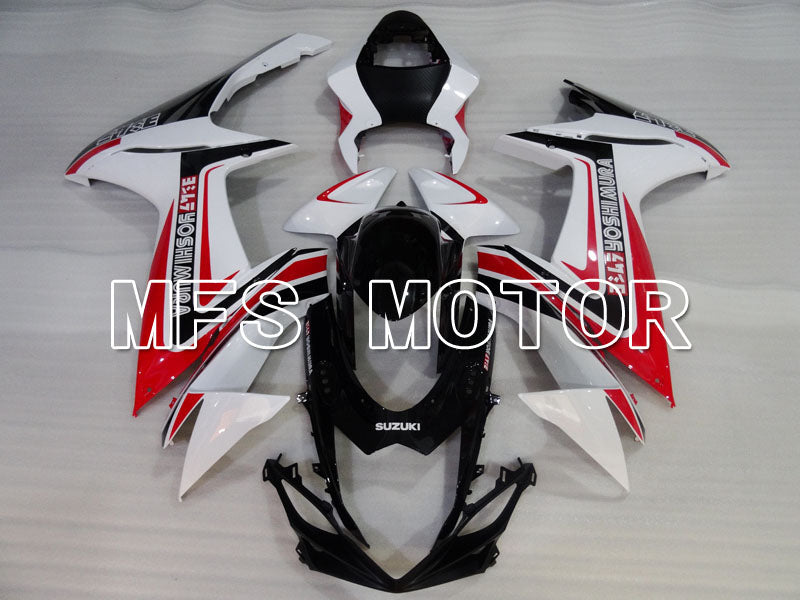 Suzuki GSXR600 GSXR750 2011-2024 Injection ABS Fairing - Factory Style - Red White - MFS2523 - Fairings Kit