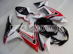 Suzuki GSXR600 GSXR750 2011-2024 Injection ABS Fairing - Factory Style - Red White - MFS2523 - Fairings Kit