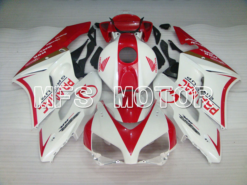 Honda CBR1000RR 2004-2005 Injection ABS Fairing - PRAMAC - White Red - MFS2528 - Fairings Kit
