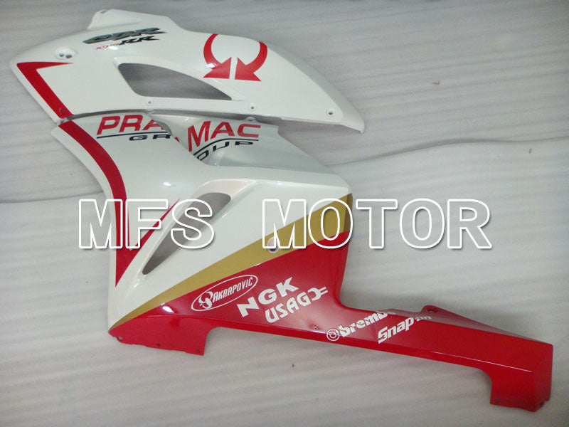 Honda CBR1000RR 2004-2005 Injection ABS Fairing - PRAMAC - White Red - MFS2528 - Fairings Kit