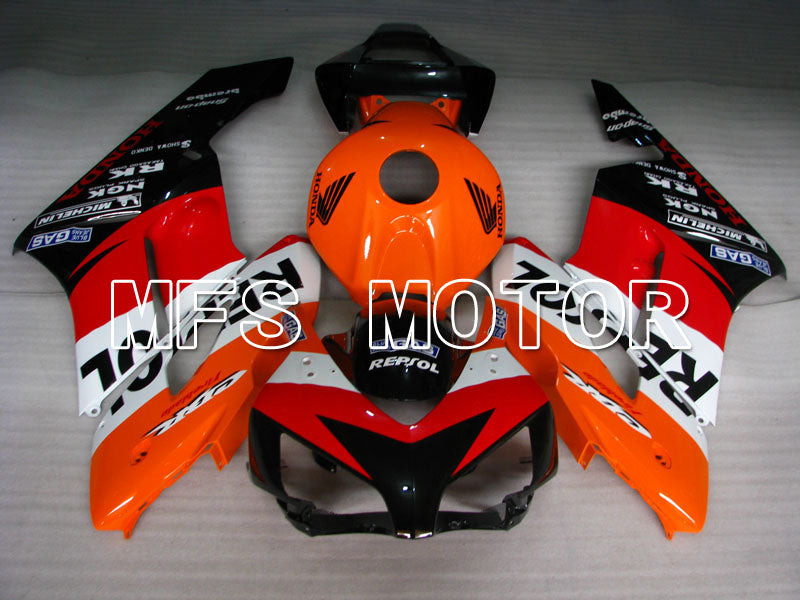 Honda CBR1000RR 2004-2005 Injection ABS Fairing - Repsol - Red Orange Black - MFS2534 - Fairings Kit