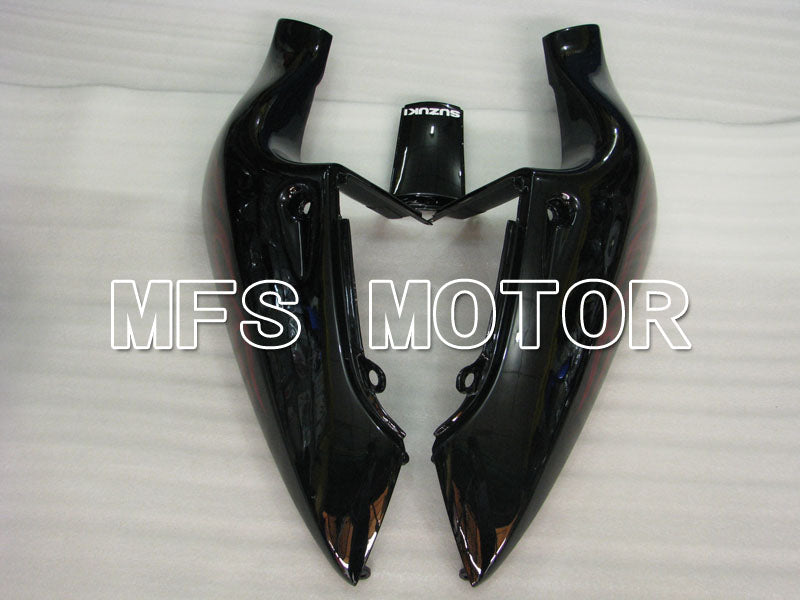 Suzuki GSXR600 1997-2000 ABS Fairing - Flame - Black Red - MFS2563 - Fairings Kit