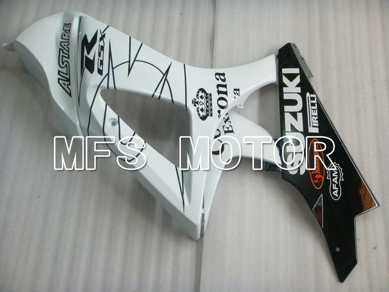 Suzuki GSXR1000 2007-2008 Injection ABS Fairing - Corona - Black White - MFS2664 - Fairings Kit