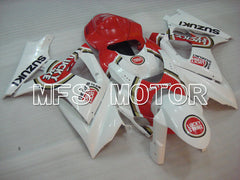 Suzuki GSXR1000 2007-2008 Injection ABS Fairing - Lucky Strike - Red White - MFS2671 - Fairings Kit