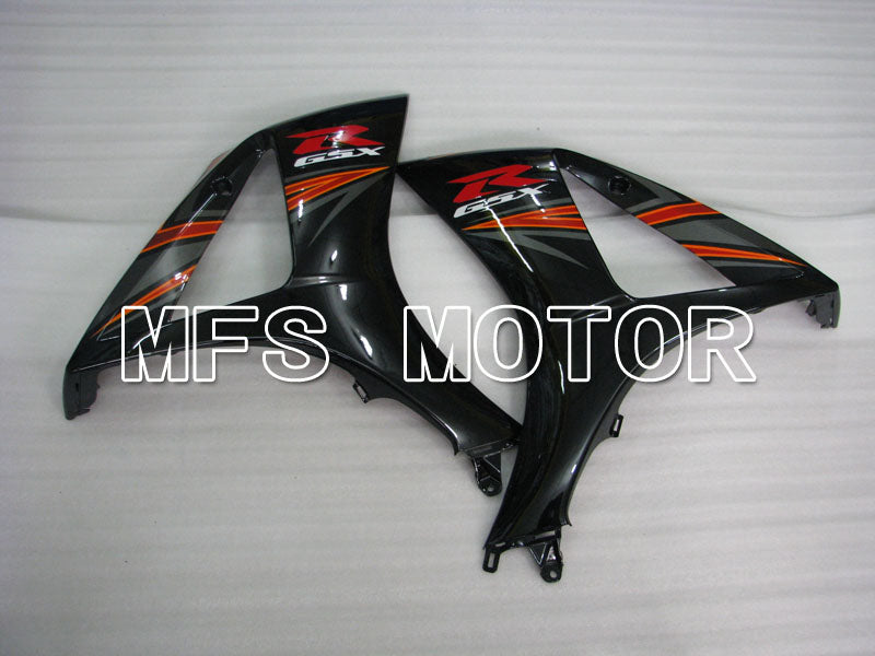 Suzuki GSXR1000 2007-2008 Injection ABS Fairing - Factory Style - Black Red - MFS2684 - Fairings Kit