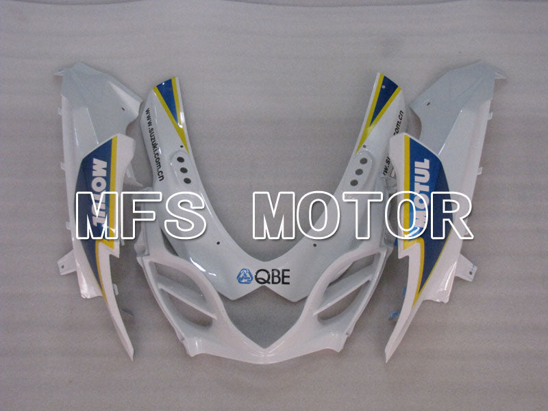 Suzuki GSXR1000 2009-2016 Injection ABS Fairing - Customize - White Blue - MFS2716 - Fairings Kit