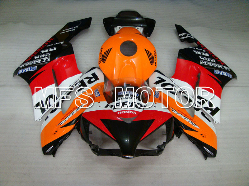 Honda CBR1000RR 2004-2005 Injection ABS Fairing - Repsol - Red Orange Black - MFS2854 - Fairings Kit