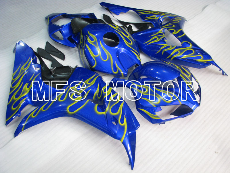 Honda CBR1000RR 2006-2007 Injection ABS Fairing - Flame - Blue - MFS2885 - Fairings Kit