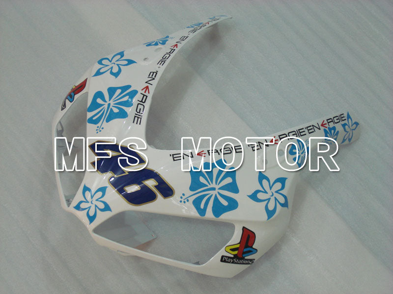 Honda CBR1000RR 2006-2007 Injection ABS Fairing - Nastro Azzurro - Blue White - MFS2889 - Fairings Kit
