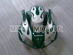 Honda CBR1000RR 2006-2007 Injection ABS Fairing - Flame - White ArmyGreen - MFS2921 - Fairings Kit