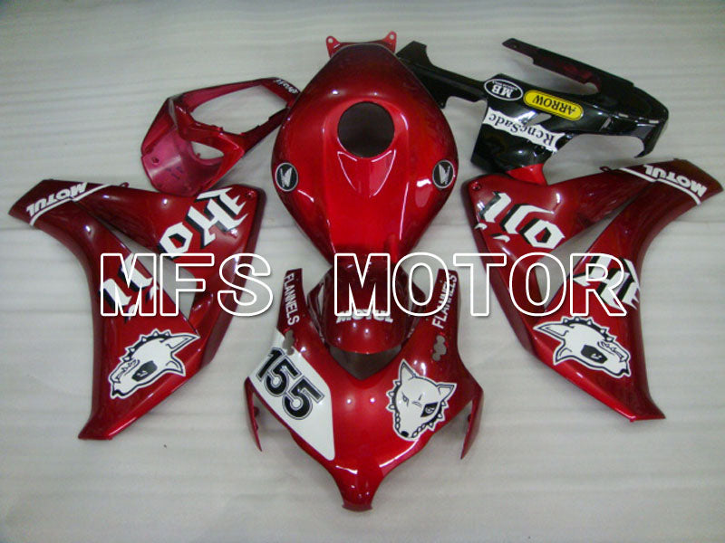 Honda CBR1000RR 2008-2011 Injection ABS Fairing - FLANNELS - Red - MFS2964 - Fairings Kit