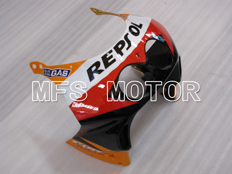 Honda CBR250RR 1990-1994 Injection ABS Fairing - Repsol - Black Orange Red - MFS3025 - Fairings Kit