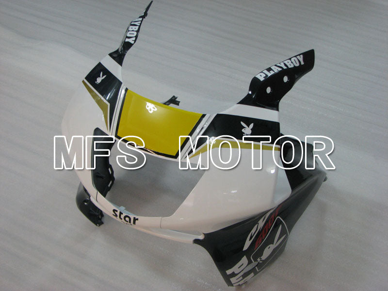Honda CBR600 F3 1995-1996 Injection ABS Fairing - PlayBoy - Black White - MFS3039 - Fairings Kit