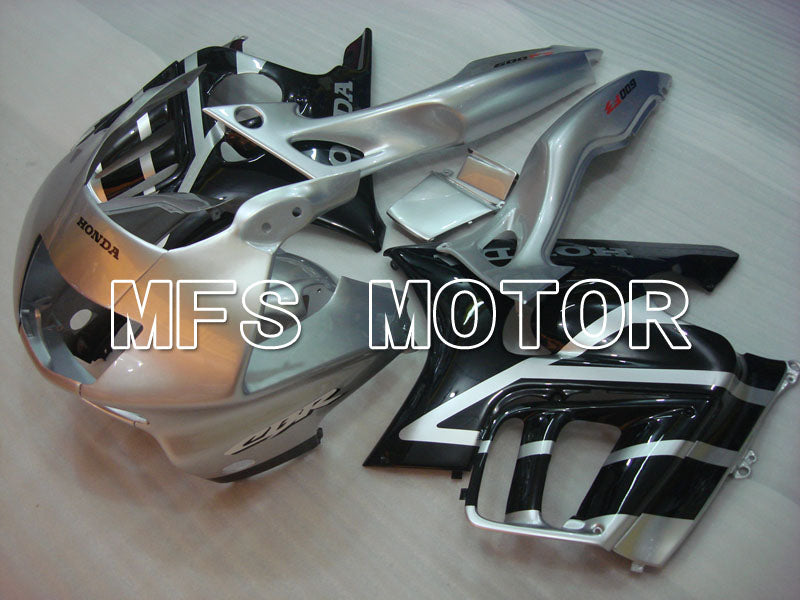 Honda CBR600 F3 1995-1996 Injection ABS Fairing - Factory Style - Black Silver - MFS3045 - Fairings Kit