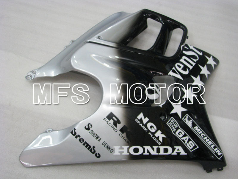 Honda CBR600 F3 1997-1998 Injection ABS Fairing - SevenStars - Black Silver - MFS3070 - Fairings Kit
