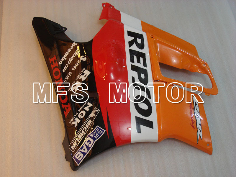 Honda CBR600 F2 1991-1994 ABS Fairing - Repsol - Black Orange Red - MFS3099 - Fairings Kit