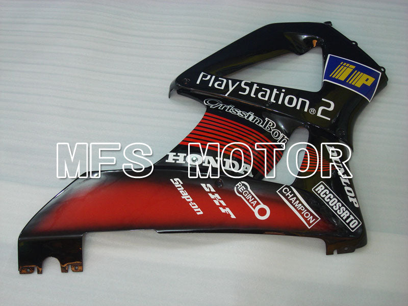 Honda CBR900RR 929 2000-2001 Injection ABS Fairing - Play Station - Black Red - MFS3210 - Fairings Kit