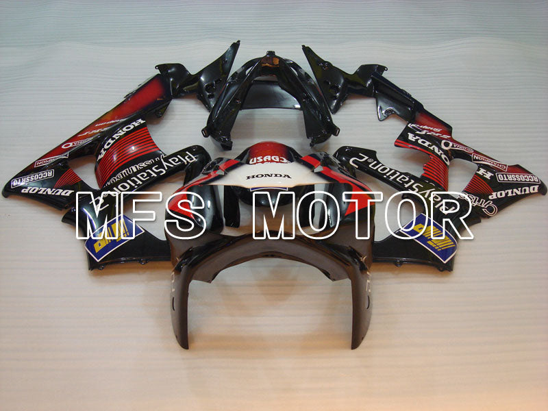 Honda CBR900RR 929 2000-2001 Injection ABS Fairing - Play Station - Black Red - MFS3210 - Fairings Kit