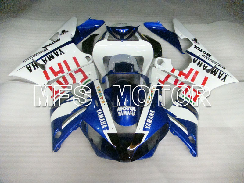 Yamaha YZF-R1 2000-2001 Injection ABS Fairing - FIAT - Blue White - MFS3266 - Fairings Kit